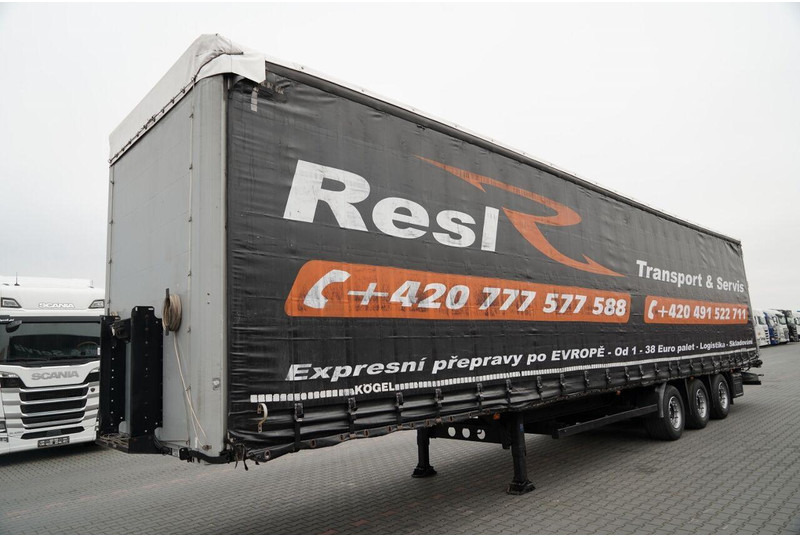 Kögel FIRANKA / MEGA / OŚ PODNOSZONA / OSIE SAF / DACH PODNOSZONY / LO - Curtainsider semi-trailer: picture 4 Kögel FIRANKA / MEGA / OŚ PODNOSZONA / OSIE SAF / DACH PODNOSZONY / LO - Curtainsider semi-trailer: picture 4