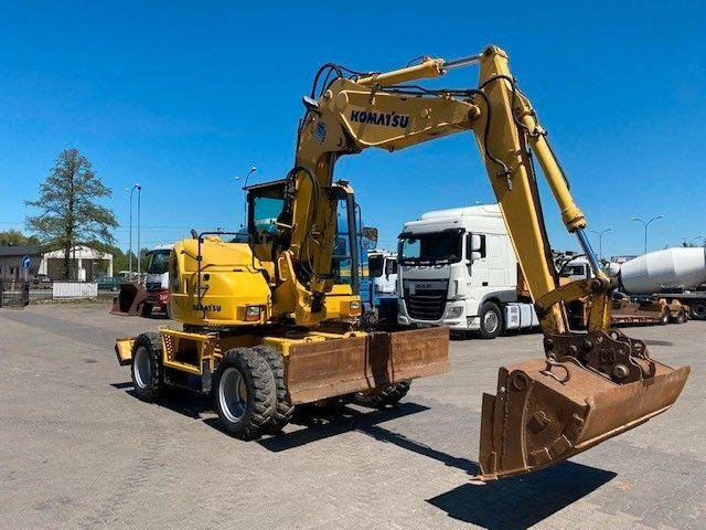 Komatsu PW 118 MR-8 - Wheel excavator: picture 2 Komatsu PW 118 MR-8 - Wheel excavator: picture 2