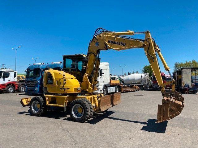 Komatsu PW 118 MR-8 - Wheel excavator: picture 4 Komatsu PW 118 MR-8 - Wheel excavator: picture 4