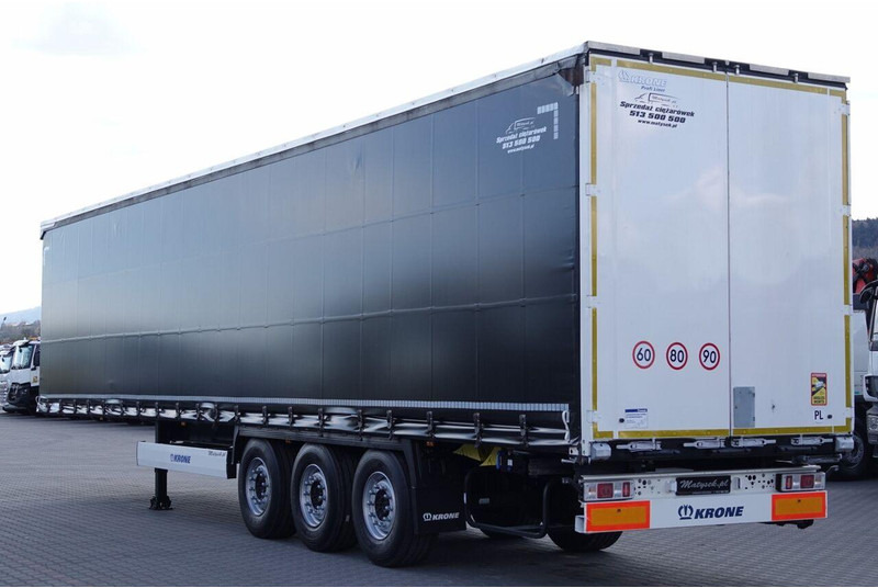 Krone FIRANKA / STANDARD / OPONY 100% / DACH PODNOSZONY / OŚ PODNOSZON - Curtainsider semi-trailer: picture 5 Krone FIRANKA / STANDARD / OPONY 100% / DACH PODNOSZONY / OŚ PODNOSZON - Curtainsider semi-trailer: picture 5