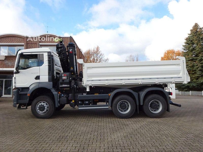 MAN 33.430 - 3 way tipper+crane 6x6 - Tipper, Crane truck: picture 3 MAN 33.430 - 3 way tipper+crane 6x6 - Tipper, Crane truck: picture 3