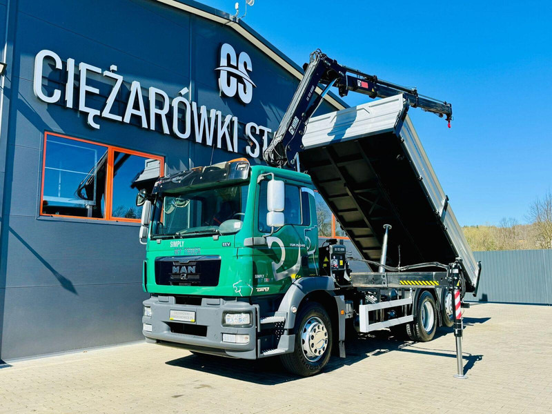 MAN MAN TGM TGS 26.340 - Tipper, Crane truck: picture 1 MAN MAN TGM TGS 26.340 - Tipper, Crane truck: picture 1