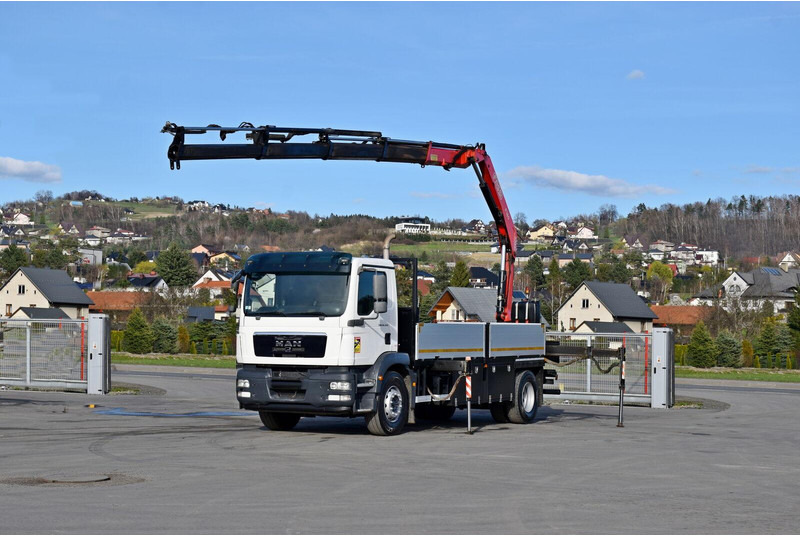 MAN TGM 18.340* PRITSCHE 5,50m* KRAN /FUNK - Dropside/ Flatbed truck, Crane truck: picture 2 MAN TGM 18.340* PRITSCHE 5,50m* KRAN /FUNK - Dropside/ Flatbed truck, Crane truck: picture 2