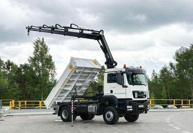 MAN TGS 18.360 4x4 HIAB 144 E-4 Crane Kipper - Tipper, Crane truck: picture 2 MAN TGS 18.360 4x4 HIAB 144 E-4 Crane Kipper - Tipper, Crane truck: picture 2
