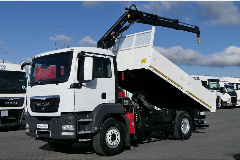 MAN TGS 18.400 + HDS - Tipper, Crane truck: picture 1 MAN TGS 18.400 + HDS - Tipper, Crane truck: picture 1