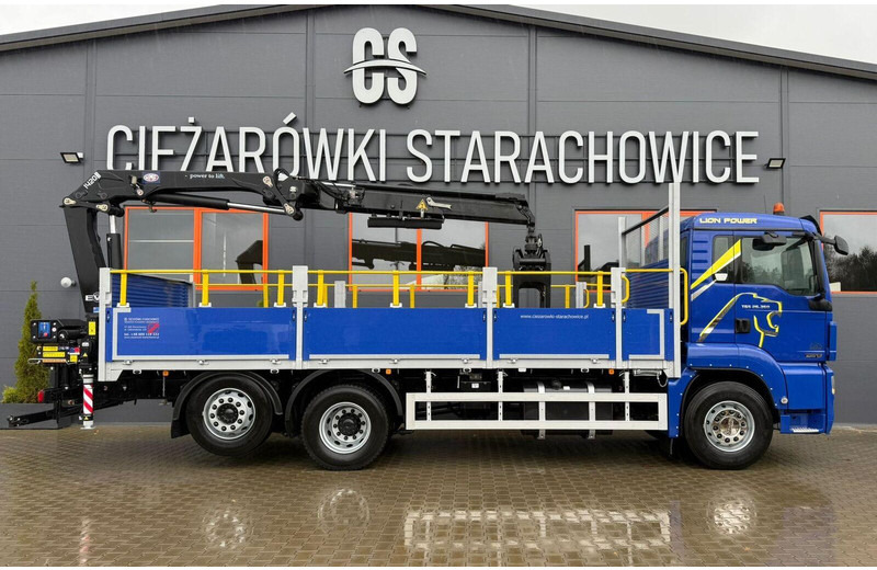 MAN TGS 26.360 - Dropside/ Flatbed truck, Crane truck: picture 5 MAN TGS 26.360 - Dropside/ Flatbed truck, Crane truck: picture 5
