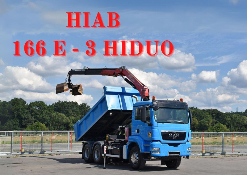 MAN TGS 26 400 - Tipper, Crane truck: picture 1 MAN TGS 26 400 - Tipper, Crane truck: picture 1