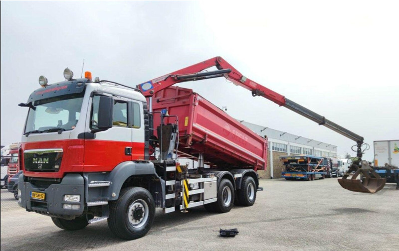 MAN TGS 26.400 - Tipper, Crane truck: picture 5 MAN TGS 26.400 - Tipper, Crane truck: picture 5