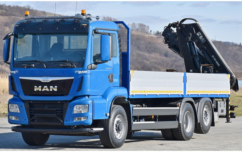 MAN TGS 26.480 - Dropside/ Flatbed truck, Crane truck: picture 4 MAN TGS 26.480 - Dropside/ Flatbed truck, Crane truck: picture 4