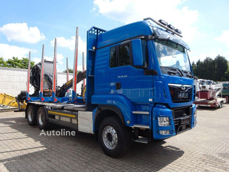 MAN TGS 26.510 - Timber truck+crane - Log truck, Crane truck: picture 4 MAN TGS 26.510 - Timber truck+crane - Log truck, Crane truck: picture 4