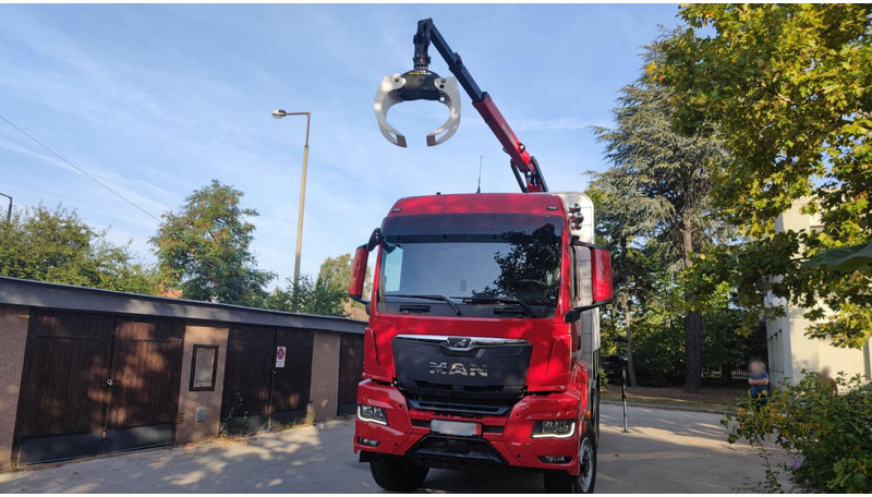 New Log truck, Crane truck for transportation of timber MAN TGS 33.520: picture 6 New Log truck, Crane truck for transportation of timber MAN TGS 33.520: picture 6
