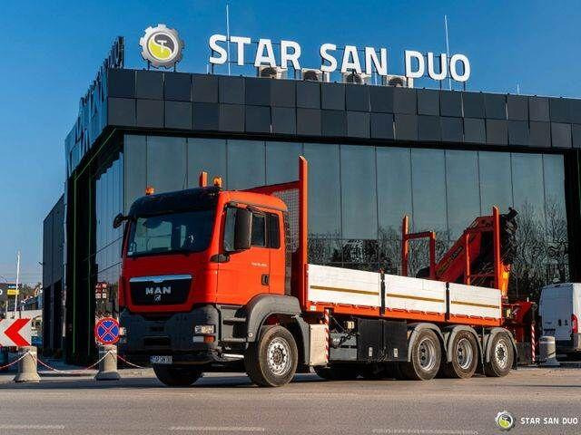 MAN TGS 35.400 PALFINGER PK 44002 WINCH TRIDEM KRAN - Dropside/ Flatbed truck, Crane truck: picture 3 MAN TGS 35.400 PALFINGER PK 44002 WINCH TRIDEM KRAN - Dropside/ Flatbed truck, Crane truck: picture 3