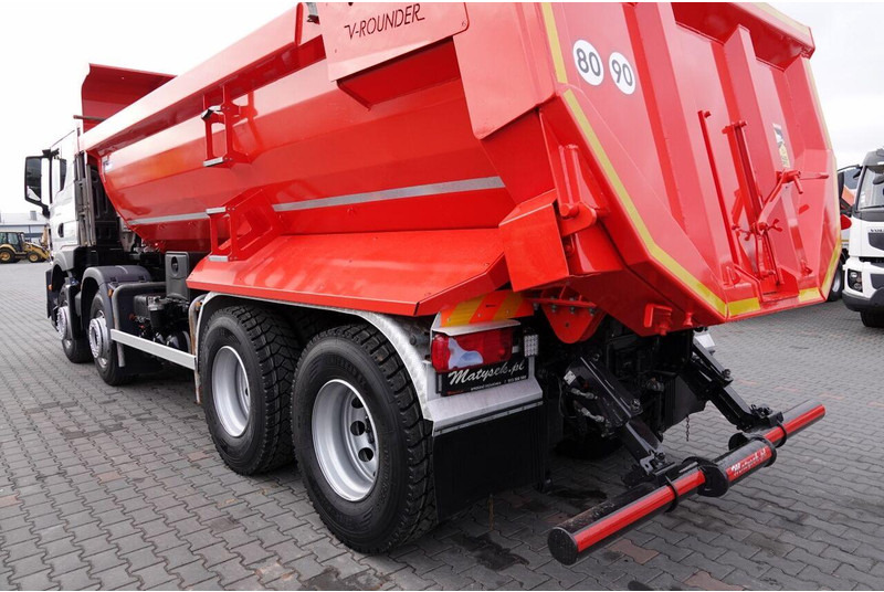 Tipper MAN TGS 35.430 / 8X4 / WYWROTKA TYLNOZSYPOWA / HYDROKLAPA / OPONY 10: picture 13