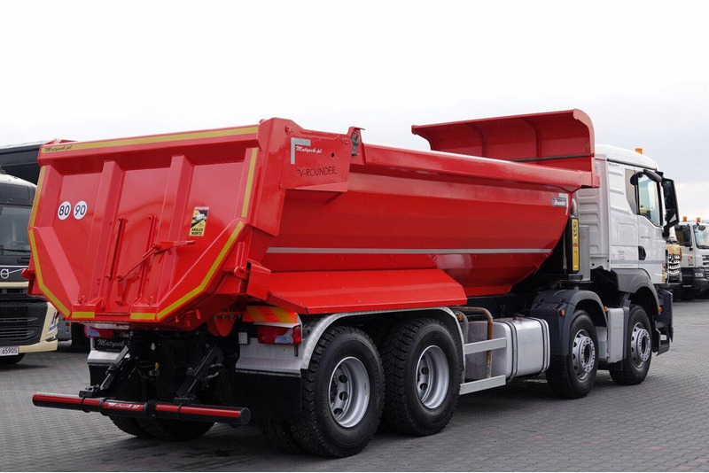 Tipper MAN TGS 35.430 / 8X4 / WYWROTKA TYLNOZSYPOWA / HYDROKLAPA / OPONY 10: picture 7