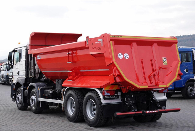 Tipper MAN TGS 35.430 / 8X4 / WYWROTKA TYLNOZSYPOWA / HYDROKLAPA / OPONY 10: picture 6