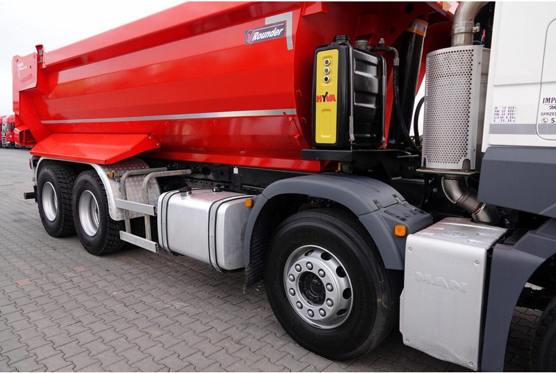 Tipper MAN TGS 35.430 / 8X4 / WYWROTKA TYLNOZSYPOWA / HYDROKLAPA / OPONY 10: picture 17