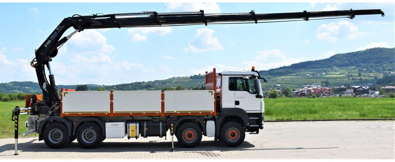 MAN TGS 35.440 * HIAB 322 EP-5HIPRO+FUNK / 8x4! - Dropside/ Flatbed truck, Crane truck: picture 4 MAN TGS 35.440 * HIAB 322 EP-5HIPRO+FUNK / 8x4! - Dropside/ Flatbed truck, Crane truck: picture 4