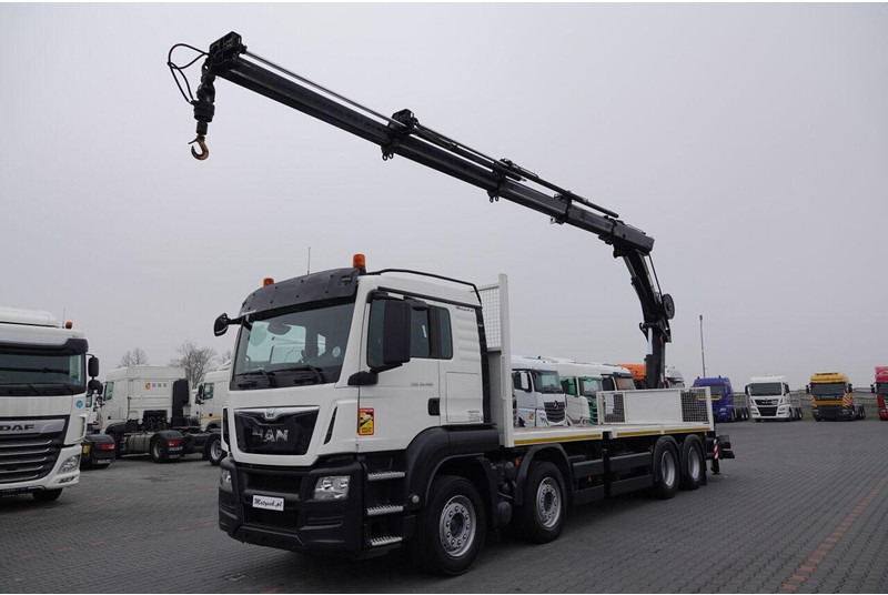 MAN TGS 35.480 - Dropside/ Flatbed truck, Crane truck: picture 2 MAN TGS 35.480 - Dropside/ Flatbed truck, Crane truck: picture 2