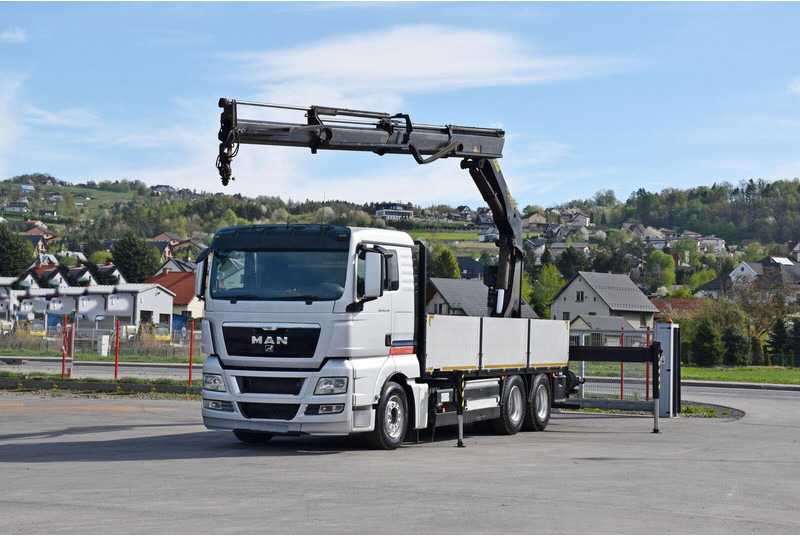 MAN TGX 26.440 Pritsche 6,40 m* PK 29002+FUNK *6x4 - Dropside/ Flatbed truck, Crane truck: picture 2 MAN TGX 26.440 Pritsche 6,40 m* PK 29002+FUNK *6x4 - Dropside/ Flatbed truck, Crane truck: picture 2