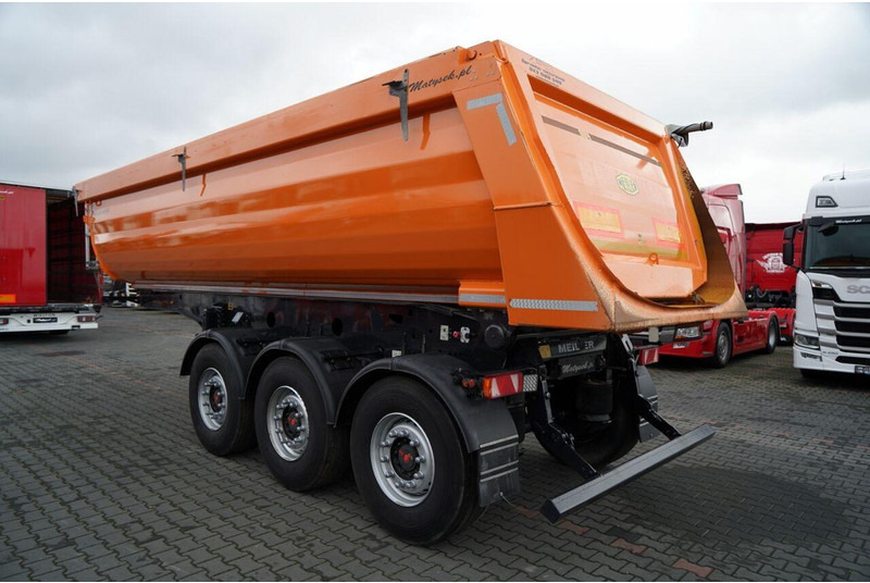 Meiller KIPPER WYWROTKA 26 m3 / STALOWA / RYNNA WANNA HP / OŚ PODNOSZON - Tipper semi-trailer: picture 3 Meiller KIPPER WYWROTKA 26 m3 / STALOWA / RYNNA WANNA HP / OŚ PODNOSZON - Tipper semi-trailer: picture 3