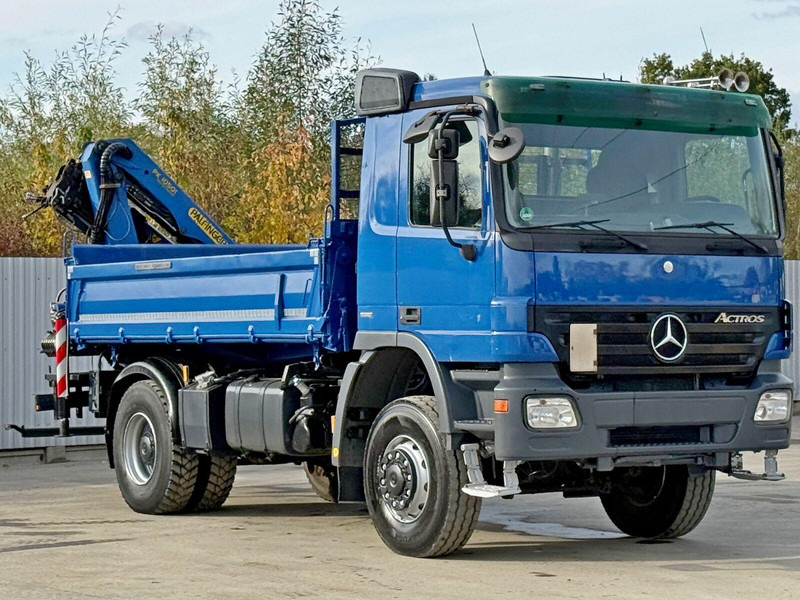 Mercedes-Benz ACTROS 1841 * PK 10501 + FUNK * TOP * 4x4 - Tipper, Crane truck: picture 3 Mercedes-Benz ACTROS 1841 * PK 10501 + FUNK * TOP * 4x4 - Tipper, Crane truck: picture 3