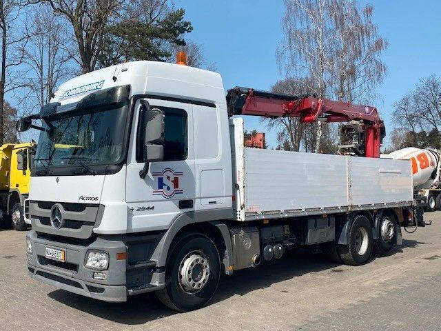 Mercedes-Benz ACTROS 2544 - Dropside/ Flatbed truck, Crane truck: picture 2 Mercedes-Benz ACTROS 2544 - Dropside/ Flatbed truck, Crane truck: picture 2