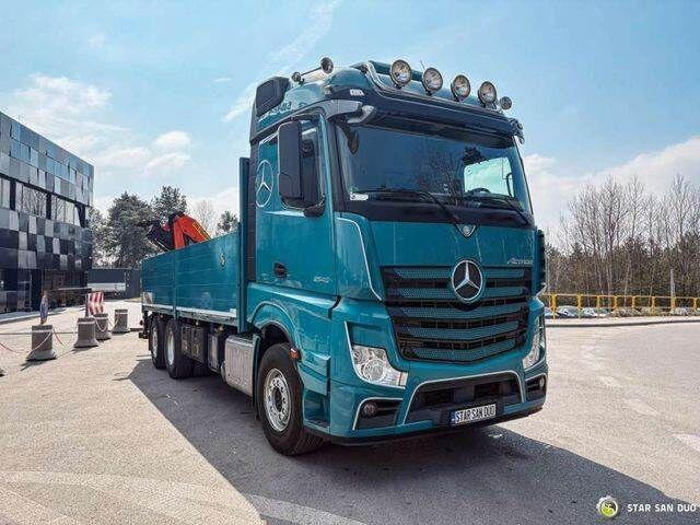 Mercedes-Benz ACTROS 2545 6x2 Palfinger PK 16001 HDS Crane - Dropside/ Flatbed truck, Crane truck: picture 5 Mercedes-Benz ACTROS 2545 6x2 Palfinger PK 16001 HDS Crane - Dropside/ Flatbed truck, Crane truck: picture 5