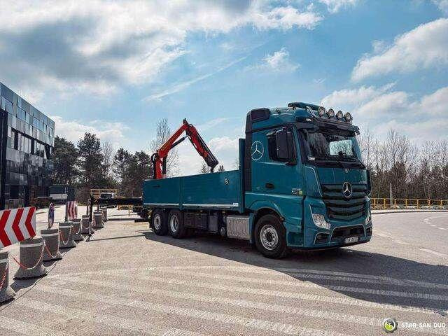 Mercedes-Benz ACTROS 2545 6x2 Palfinger PK 16001 HDS Crane - Dropside/ Flatbed truck, Crane truck: picture 3 Mercedes-Benz ACTROS 2545 6x2 Palfinger PK 16001 HDS Crane - Dropside/ Flatbed truck, Crane truck: picture 3