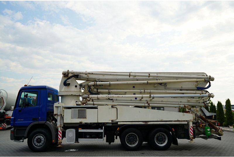 Mercedes-Benz ACTROS 2636 / POMPA SERMAC 5Z37 / 37 METRÓW / STEROWANIE RADIOW - Concrete pump truck: picture 3 Mercedes-Benz ACTROS 2636 / POMPA SERMAC 5Z37 / 37 METRÓW / STEROWANIE RADIOW - Concrete pump truck: picture 3