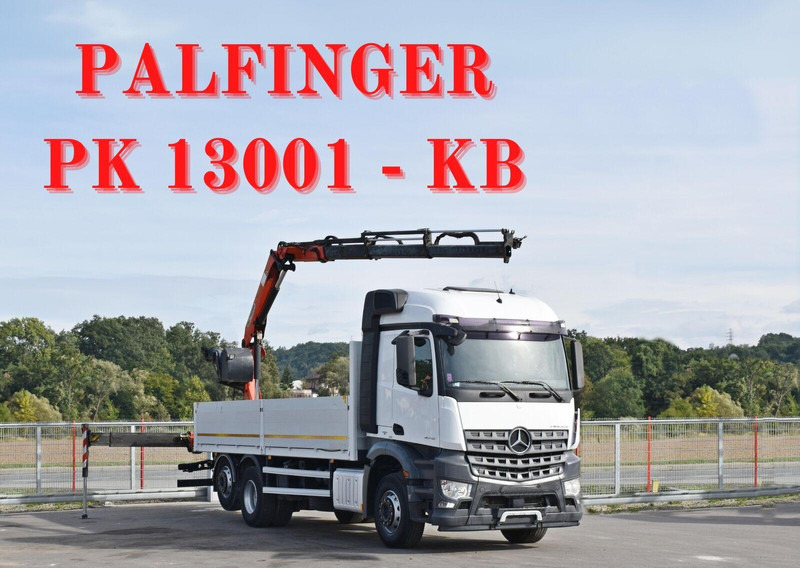 Mercedes-Benz AROCS 2542 - Dropside/ Flatbed truck, Crane truck: picture 1 Mercedes-Benz AROCS 2542 - Dropside/ Flatbed truck, Crane truck: picture 1