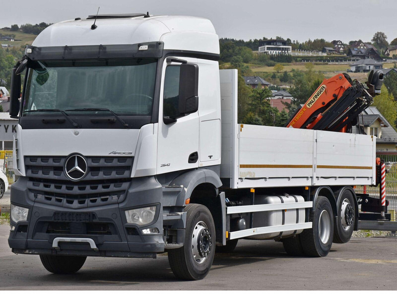 Mercedes-Benz AROCS 2542 - Dropside/ Flatbed truck, Crane truck: picture 4 Mercedes-Benz AROCS 2542 - Dropside/ Flatbed truck, Crane truck: picture 4