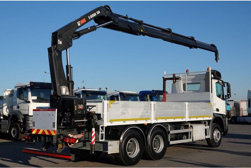 Mercedes-Benz AROCS 2633 / 6x4 / SKRZYNIOWY - 6,5 M / HDS HIAB 188 b-3 wysów: - Dropside/ Flatbed truck, Crane truck: picture 4 Mercedes-Benz AROCS 2633 / 6x4 / SKRZYNIOWY - 6,5 M / HDS HIAB 188 b-3 wysów: - Dropside/ Flatbed truck, Crane truck: picture 4