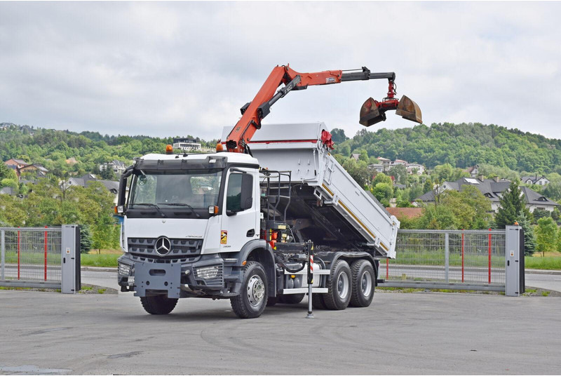 Mercedes-Benz AROCS 2635* FASSI F165AZ.0.22 + FUNK * 6x4 - Tipper, Crane truck: picture 2 Mercedes-Benz AROCS 2635* FASSI F165AZ.0.22 + FUNK * 6x4 - Tipper, Crane truck: picture 2