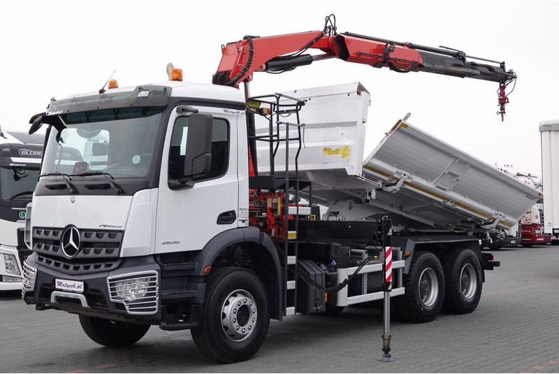 Mercedes-Benz AROCS 2636 - Tipper, Crane truck: picture 1 Mercedes-Benz AROCS 2636 - Tipper, Crane truck: picture 1