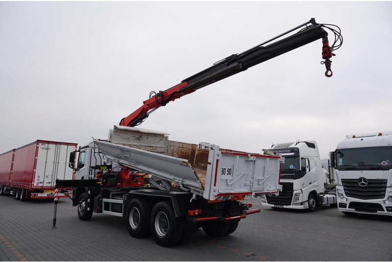 Mercedes-Benz AROCS 2636 - Tipper, Crane truck: picture 3 Mercedes-Benz AROCS 2636 - Tipper, Crane truck: picture 3