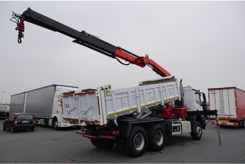 Mercedes-Benz AROCS 2636 - Tipper, Crane truck: picture 5 Mercedes-Benz AROCS 2636 - Tipper, Crane truck: picture 5