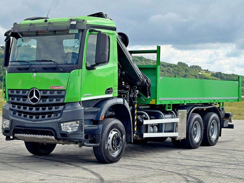 Mercedes-Benz AROCS 2636 * HIAB 122 ES - 3 HIPRO * 6x4 - Tipper, Crane truck: picture 3 Mercedes-Benz AROCS 2636 * HIAB 122 ES - 3 HIPRO * 6x4 - Tipper, Crane truck: picture 3
