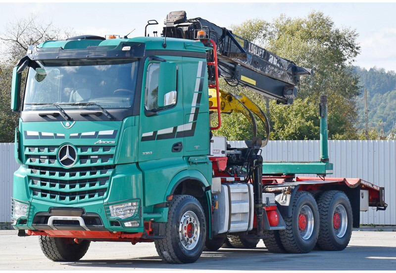 Mercedes-Benz AROCS 3363 *HOLZTRANSPORTER * LOGLIFT 251S /6x4 - Log truck, Crane truck: picture 3 Mercedes-Benz AROCS 3363 *HOLZTRANSPORTER * LOGLIFT 251S /6x4 - Log truck, Crane truck: picture 3