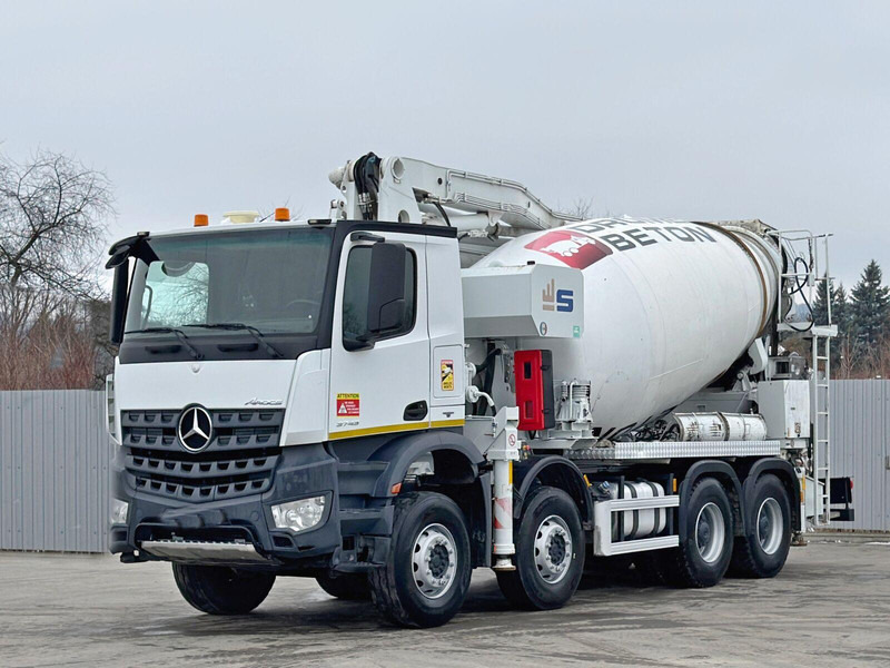 Mercedes-Benz AROCS 3743 - Concrete pump truck: picture 2 Mercedes-Benz AROCS 3743 - Concrete pump truck: picture 2