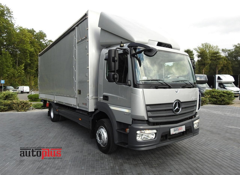 Mercedes-Benz ATEGO 1221 PLANDEKA WINDA 16 PALET WEBASTO KLIMATYZACJA PNEUMATY - Curtainsider truck: picture 1 Mercedes-Benz ATEGO 1221 PLANDEKA WINDA 16 PALET WEBASTO KLIMATYZACJA PNEUMATY - Curtainsider truck: picture 1