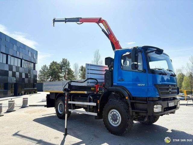 Mercedes-Benz AXOR 1824 4x4 PALFINGER PK 8500 Crane Kran - Tipper, Crane truck: picture 2 Mercedes-Benz AXOR 1824 4x4 PALFINGER PK 8500 Crane Kran - Tipper, Crane truck: picture 2
