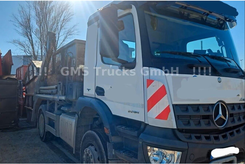 Mercedes-Benz Arocs 1835 - Meiller Absetzkipper - Skip loader truck: picture 2 Mercedes-Benz Arocs 1835 - Meiller Absetzkipper - Skip loader truck: picture 2