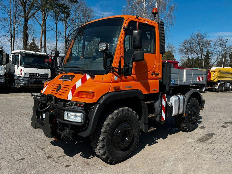 Mercedes-Benz UNIMOG U400 405/12 ZUGMASCHINE/ KIPPER - Dumper: picture 2 Mercedes-Benz UNIMOG U400 405/12 ZUGMASCHINE/ KIPPER - Dumper: picture 2