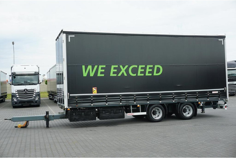 Plandex / TANDEM / PRZEJAZDOWA / DŁ. 7,75 M / OS PODNOSZONA - Curtainsider trailer: picture 3 Plandex / TANDEM / PRZEJAZDOWA / DŁ. 7,75 M / OS PODNOSZONA - Curtainsider trailer: picture 3