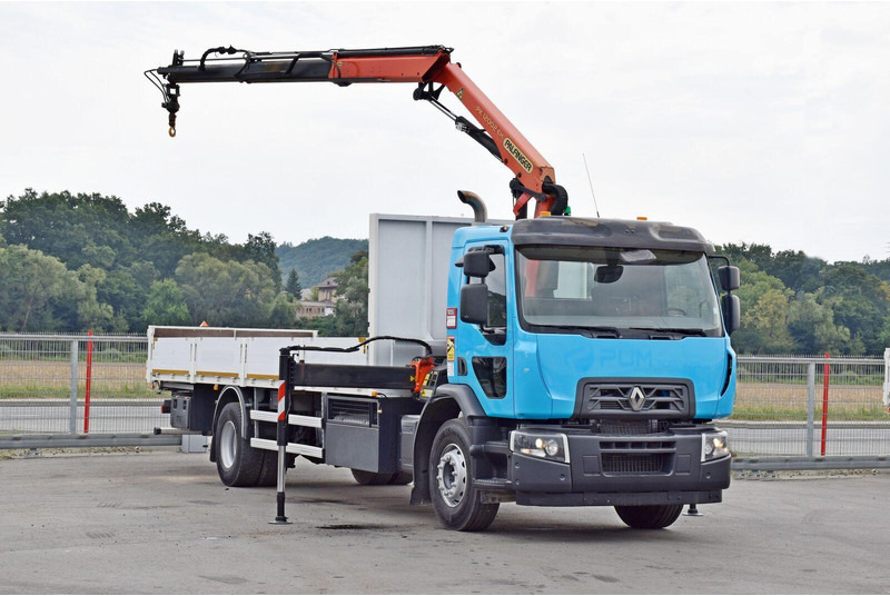 Renault C 320 - Dropside/ Flatbed truck, Crane truck: picture 2 Renault C 320 - Dropside/ Flatbed truck, Crane truck: picture 2