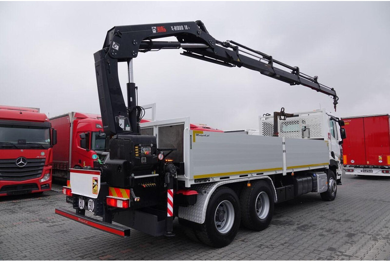 Renault C 380 / 6x4 / SKRZYNIOWY 6,6 m / + HDS HIAB 188 x-hiduo wysów: 1 - Dropside/ Flatbed truck, Crane truck: picture 4 Renault C 380 / 6x4 / SKRZYNIOWY 6,6 m / + HDS HIAB 188 x-hiduo wysów: 1 - Dropside/ Flatbed truck, Crane truck: picture 4