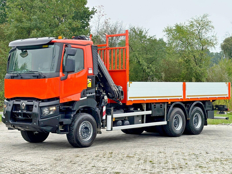 Renault K 380 * HIAB 166 BS-3 HIDUO + FUNK* 6x4 - Tipper, Crane truck: picture 3 Renault K 380 * HIAB 166 BS-3 HIDUO + FUNK* 6x4 - Tipper, Crane truck: picture 3