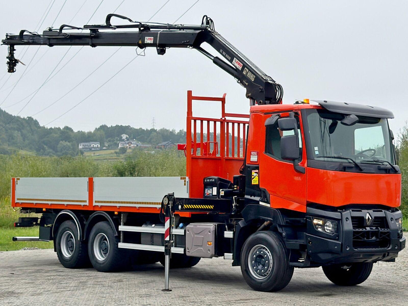 Renault K 380 * HIAB 166 BS-3 HIDUO + FUNK* 6x4 - Tipper, Crane truck: picture 2 Renault K 380 * HIAB 166 BS-3 HIDUO + FUNK* 6x4 - Tipper, Crane truck: picture 2