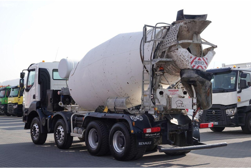 Renault KERAX 410 / 8X4 / BETONOMIESZARKA / GRUSZKA CIFA / 9 m3 / SPROWA - Concrete mixer truck: picture 2 Renault KERAX 410 / 8X4 / BETONOMIESZARKA / GRUSZKA CIFA / 9 m3 / SPROWA - Concrete mixer truck: picture 2