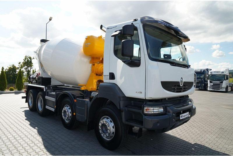 Renault KERAX 430 DXI / EURO 5 / 8X4 / BETONOMIESZARKA / 9 m3 / SCHWING - Concrete mixer truck: picture 2 Renault KERAX 430 DXI / EURO 5 / 8X4 / BETONOMIESZARKA / 9 m3 / SCHWING - Concrete mixer truck: picture 2